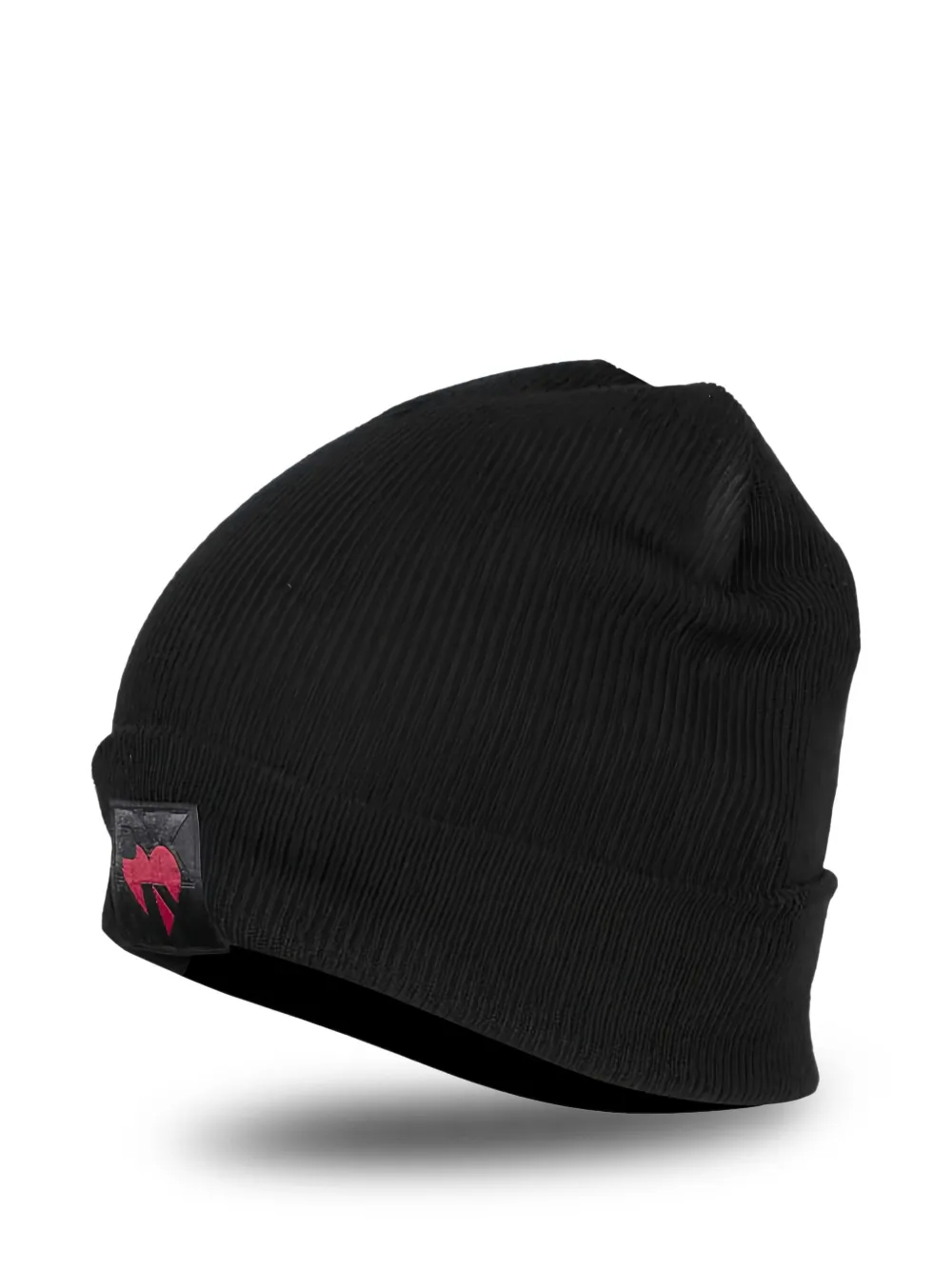 DKNY Muts met logopatch Zwart