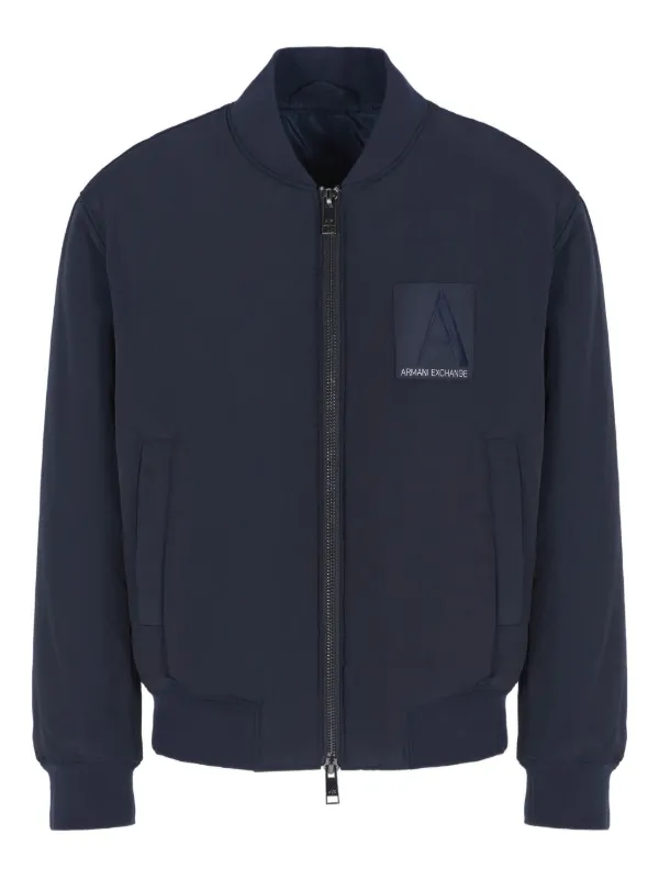 ARMANI EXCHANGEのジャンパー Armani Exchange A|X Never to Loud Logo Recycled Nylon Bomber