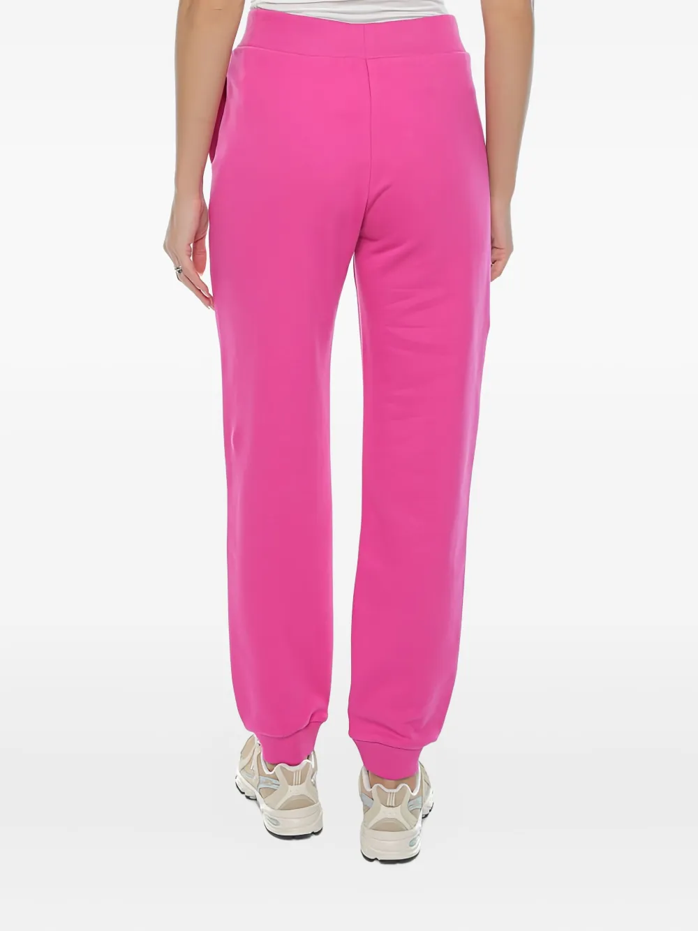 Chiara Ferragni Logo-embroidered Track Pants In Pink