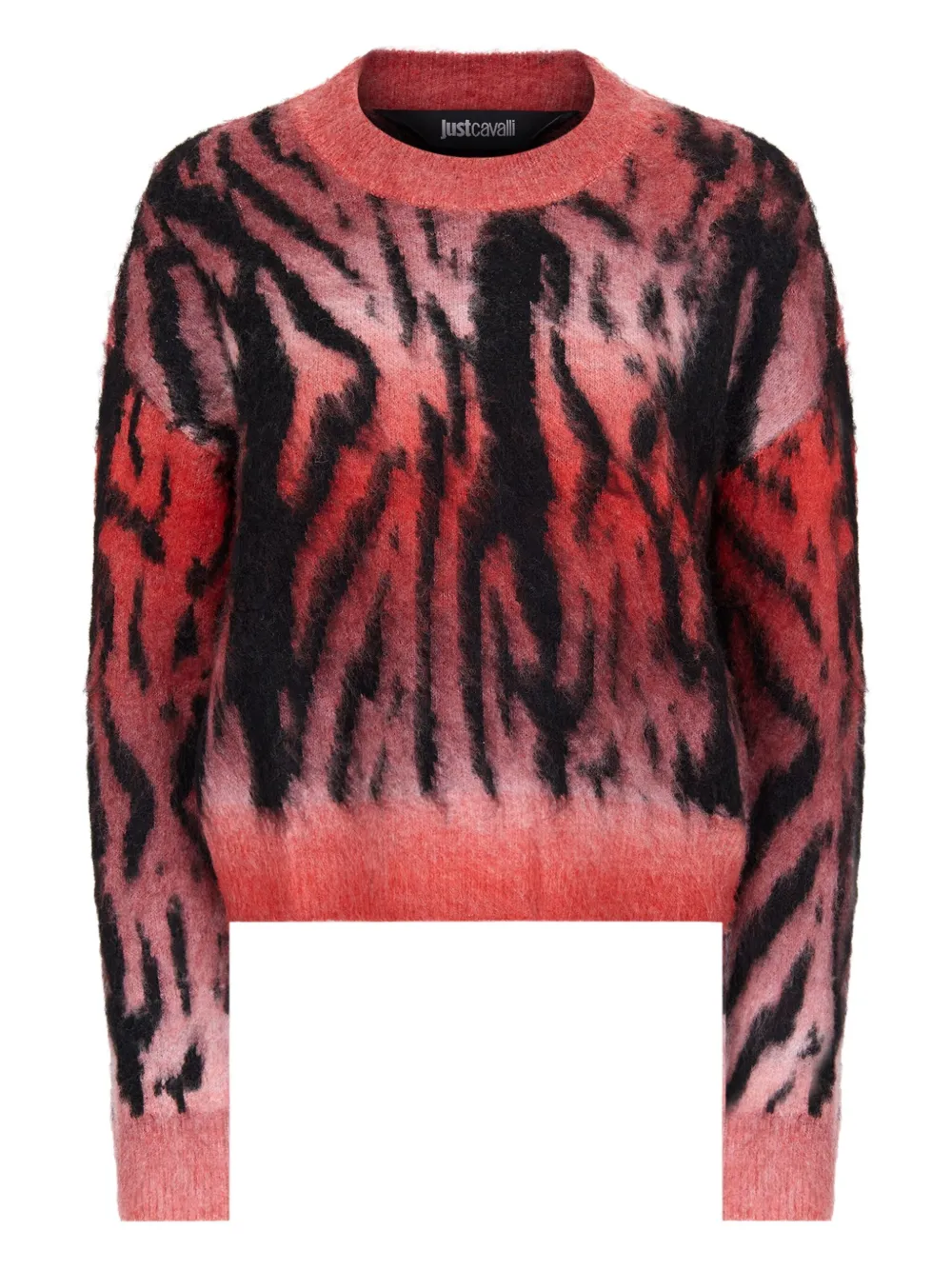 Just Cavalli tiger-print sweater | Red | Image 1