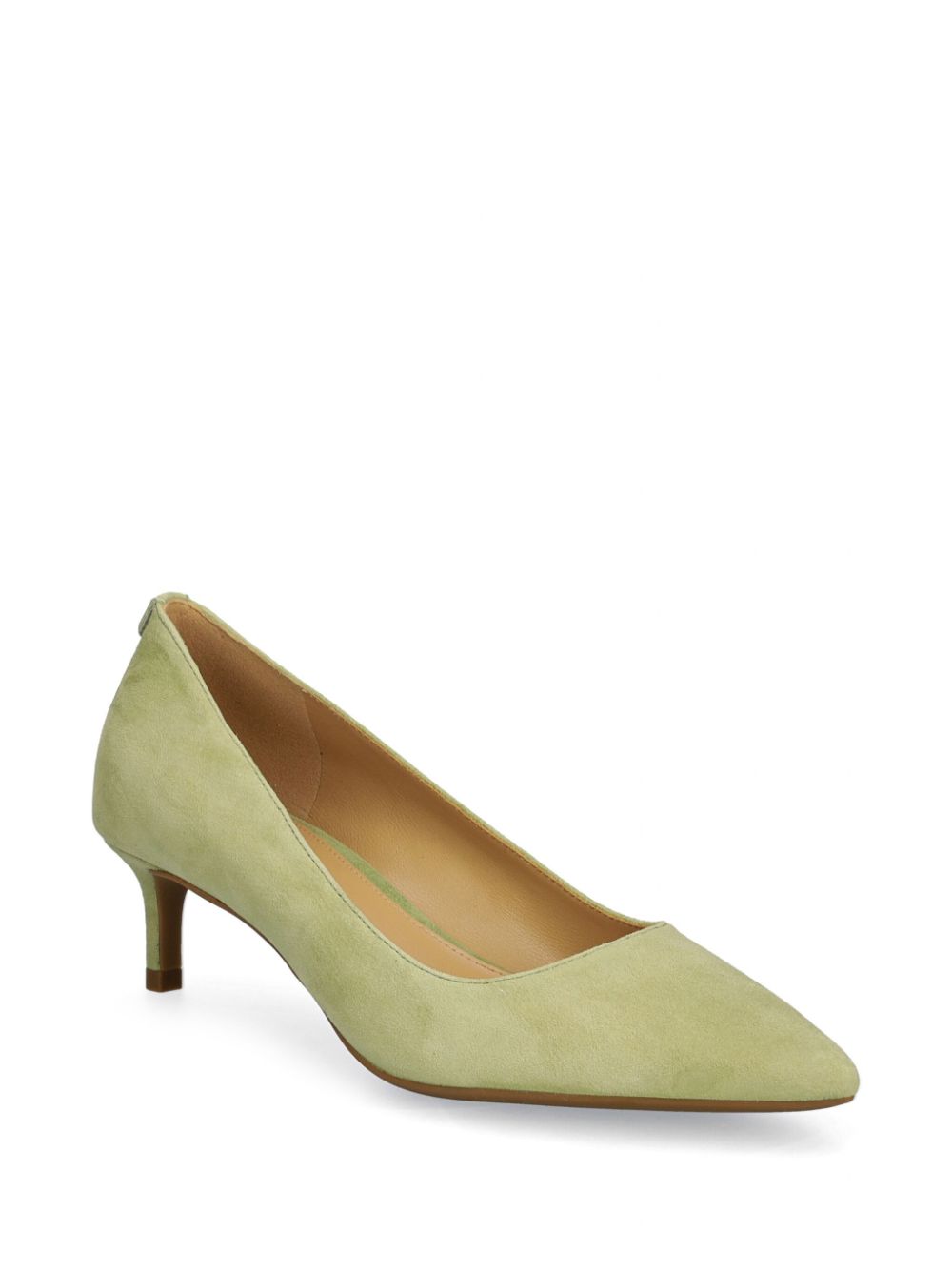 Michael Kors 45 mm suède pumps Groen