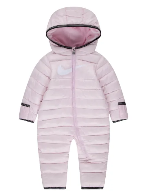 Nike Kids Swoosh-print snowsuit