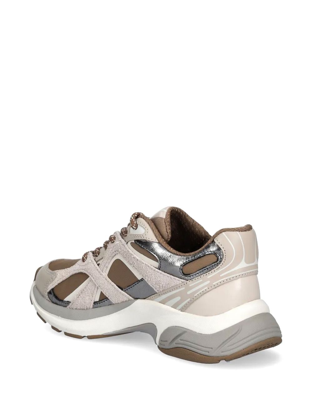 Michael Kors Sneakers met colourblocking Beige