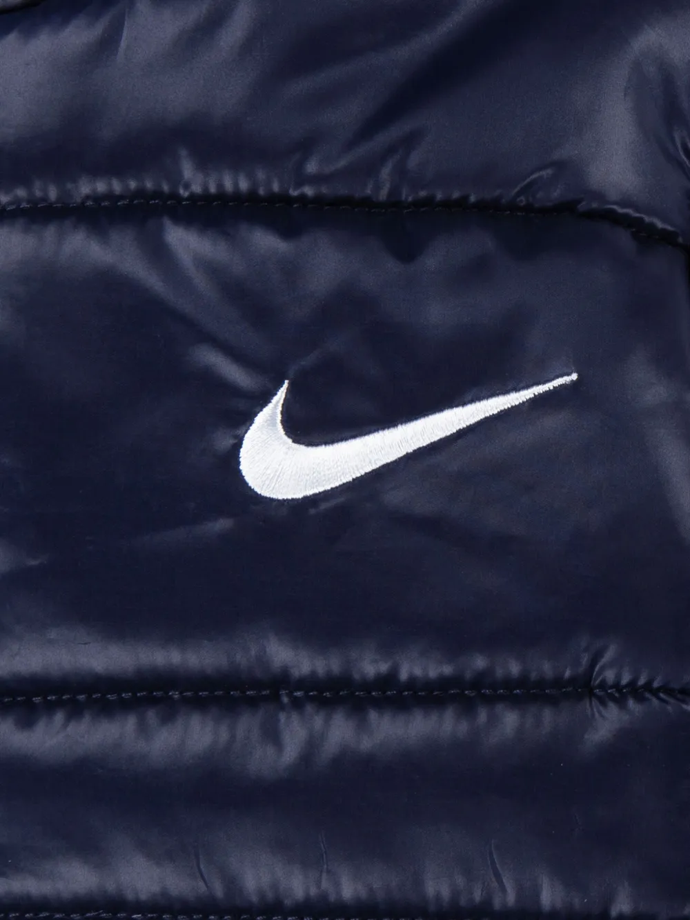 Nike Kids Donsjack met geborduurd logo Blauw