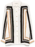 ZIMMERMANN striped shirt - White