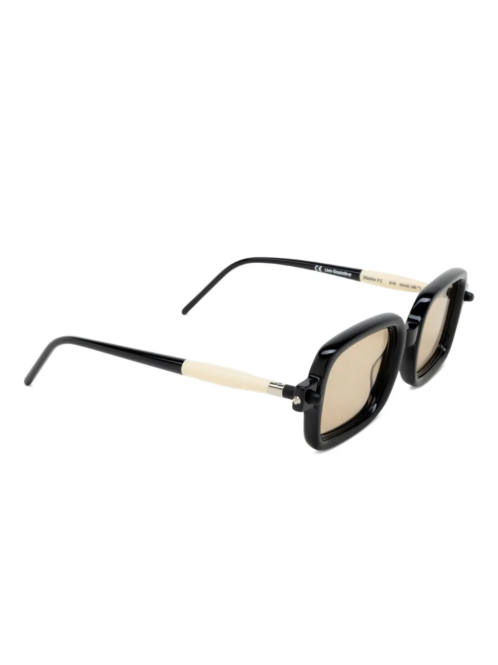 Kuboraum P2 square-frame sunglasses | Men | Image 2