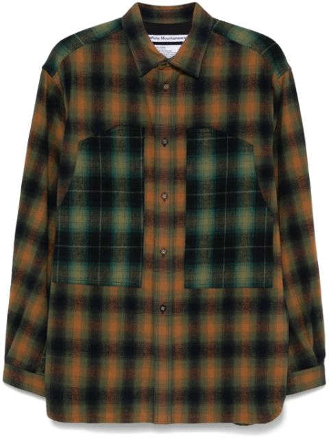 White Mountaineering checked shirt