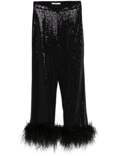 NISSA pantalones con lentejuelas