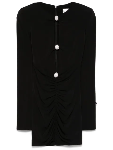 NISSA crystal-embellished mini dress 