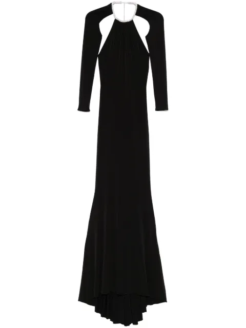 NISSA open-back gown