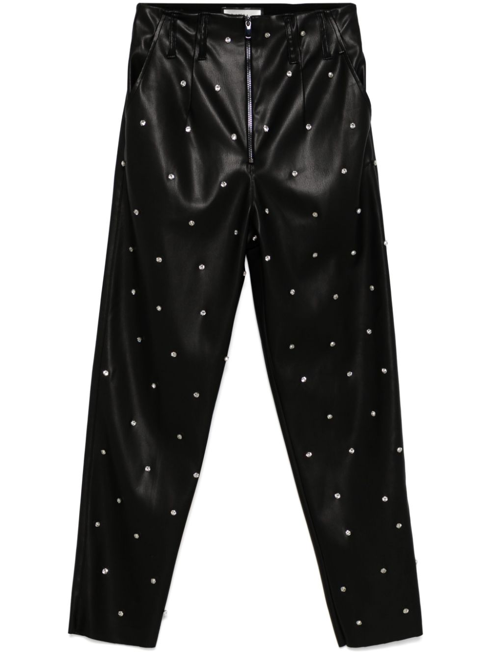 crystal-embellished trousers