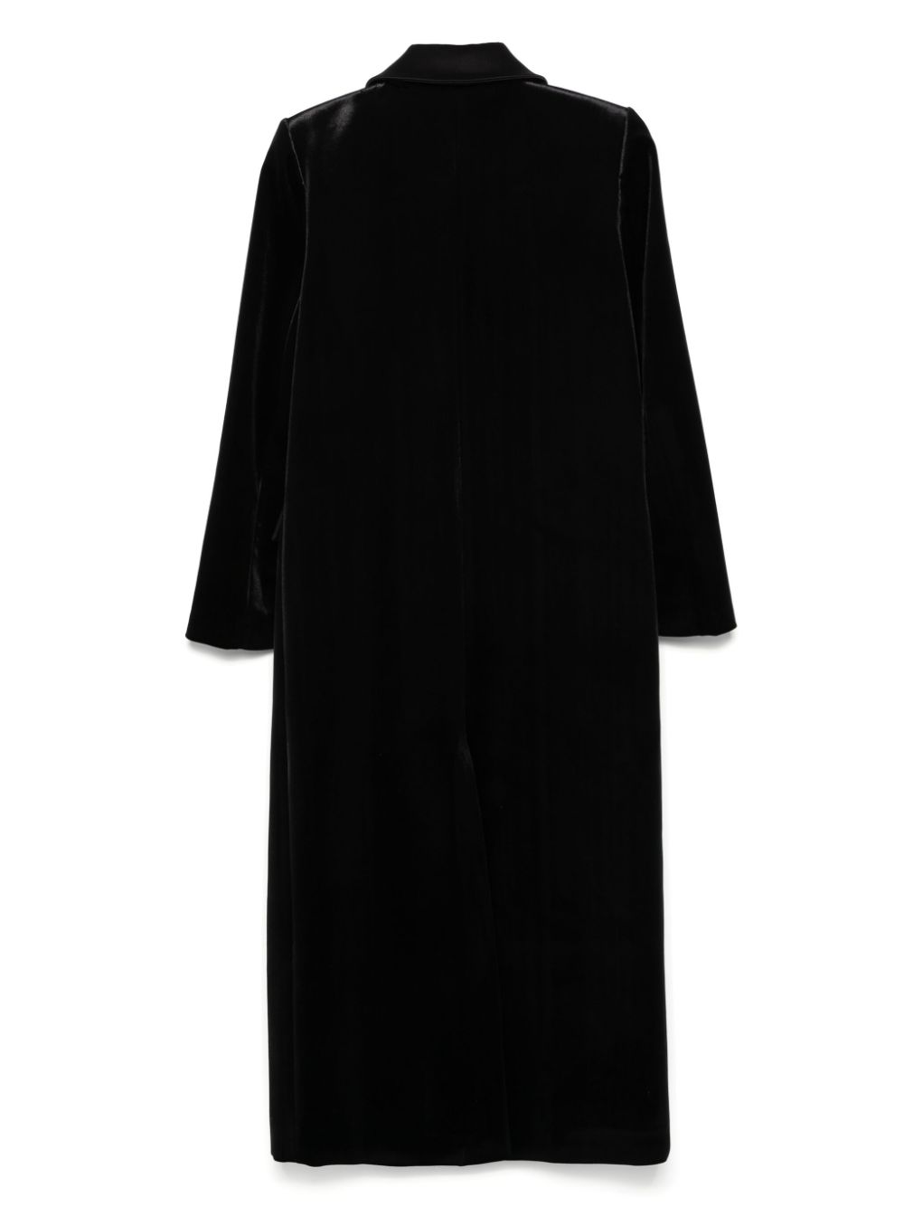 NISSA velvet coat - Black