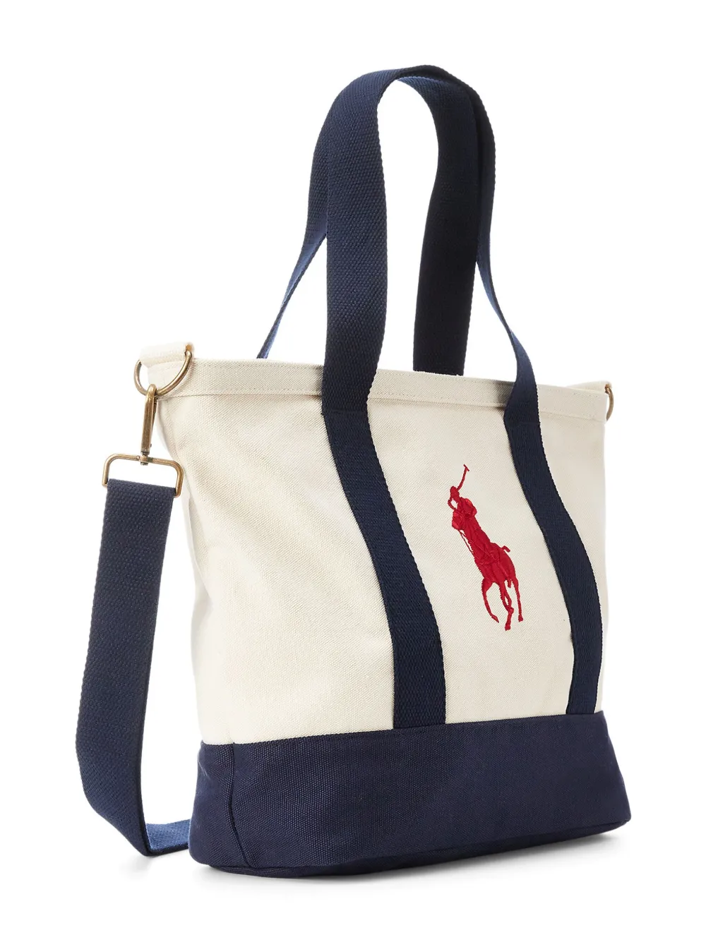 Polo Ralph Lauren Polo Pony-motif Shoulder Bag In Neutrals