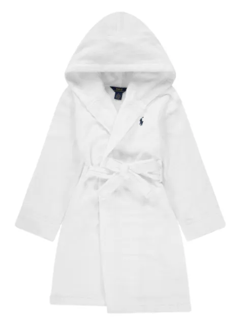 POLO RALPH LAUREN KIDS bata de baño de algodón