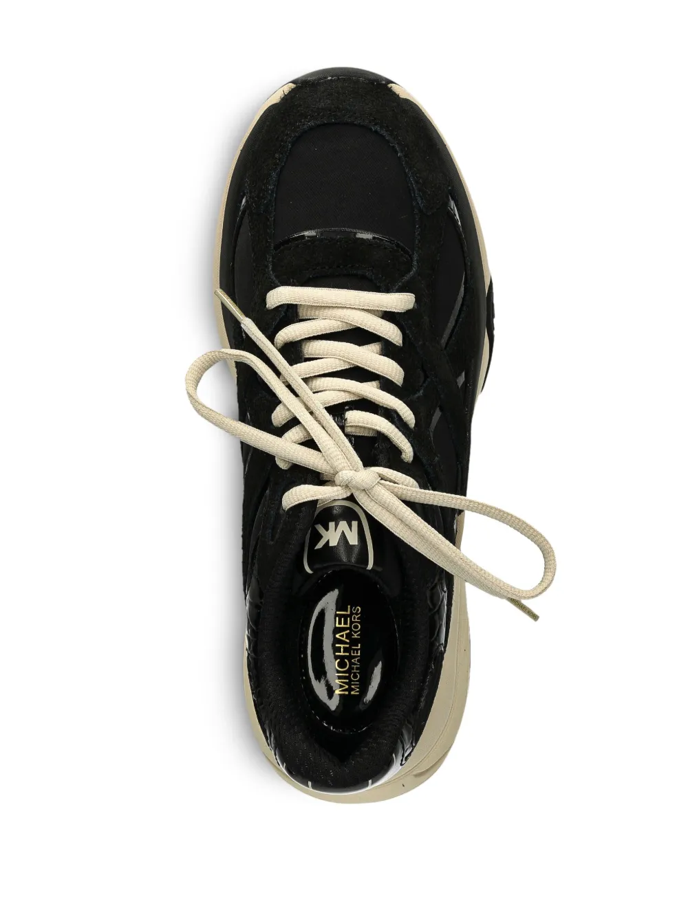 Michael Kors panelled sneakers Black