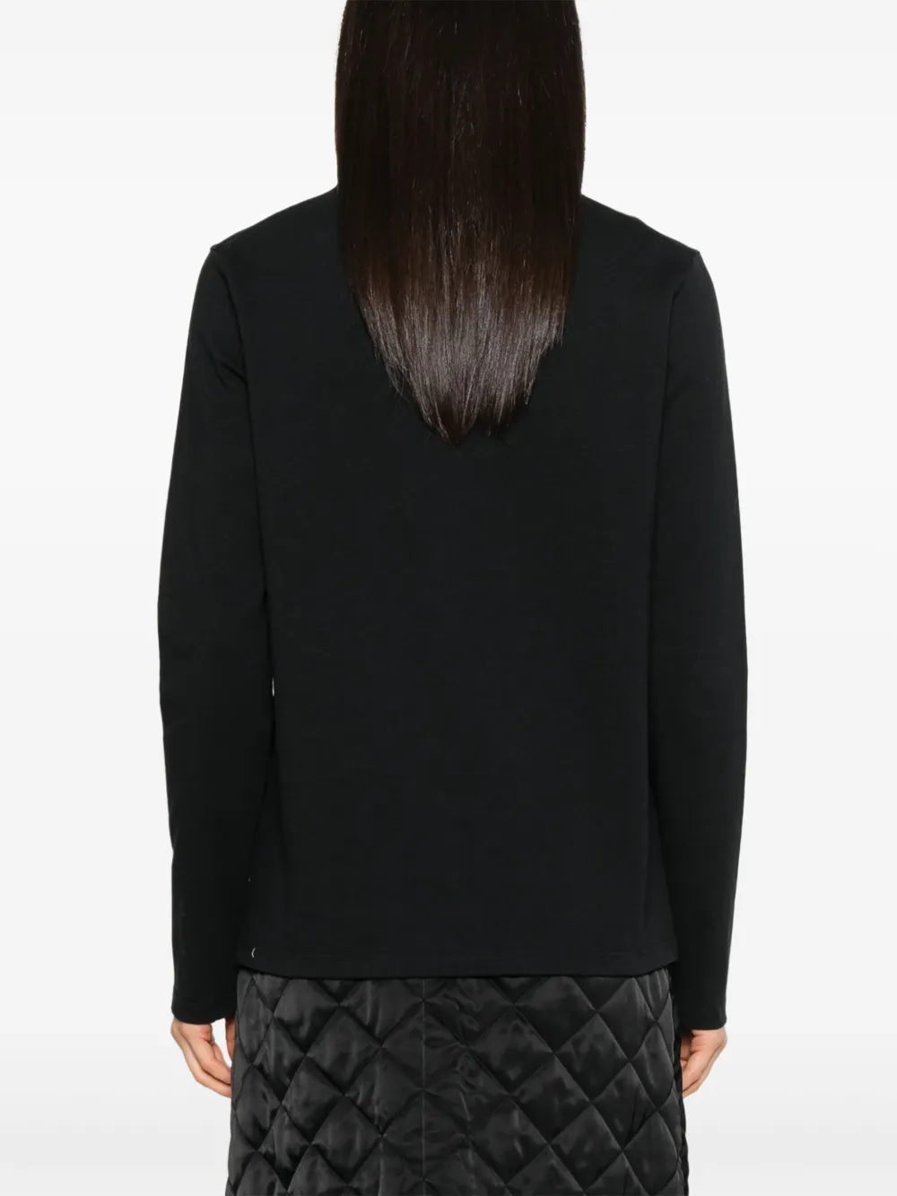 Jil Sander T-shirt met broche detail Zwart