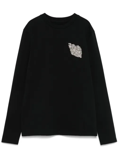 T-shirt à détail de broche - Jil Sander - Modalova