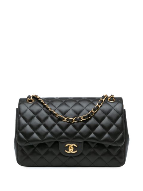 CHANEL Pre-Owned 2011 Jumbo Classic Lambskin Double Flap shoulder bag