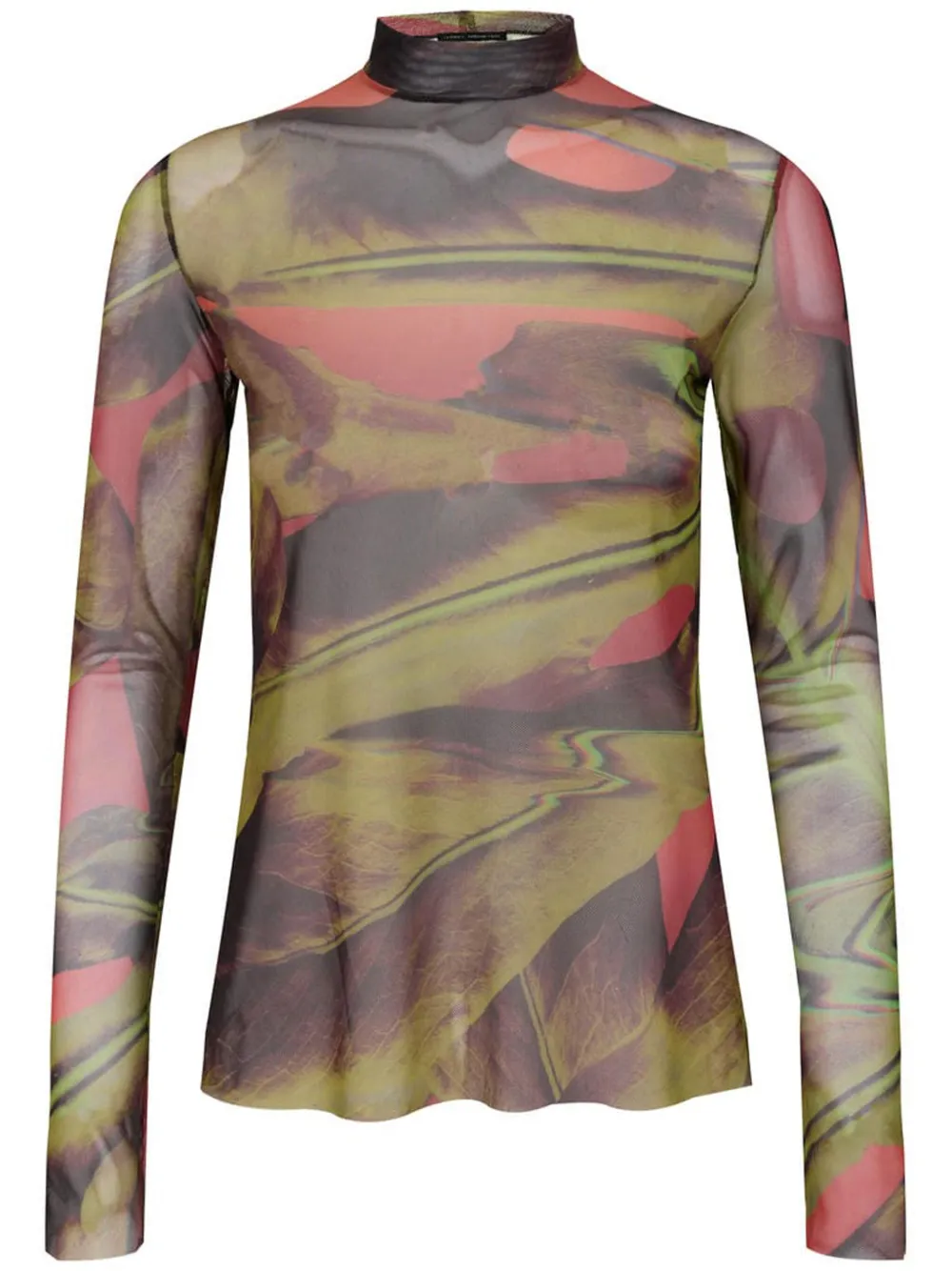 abstract-pattern print top