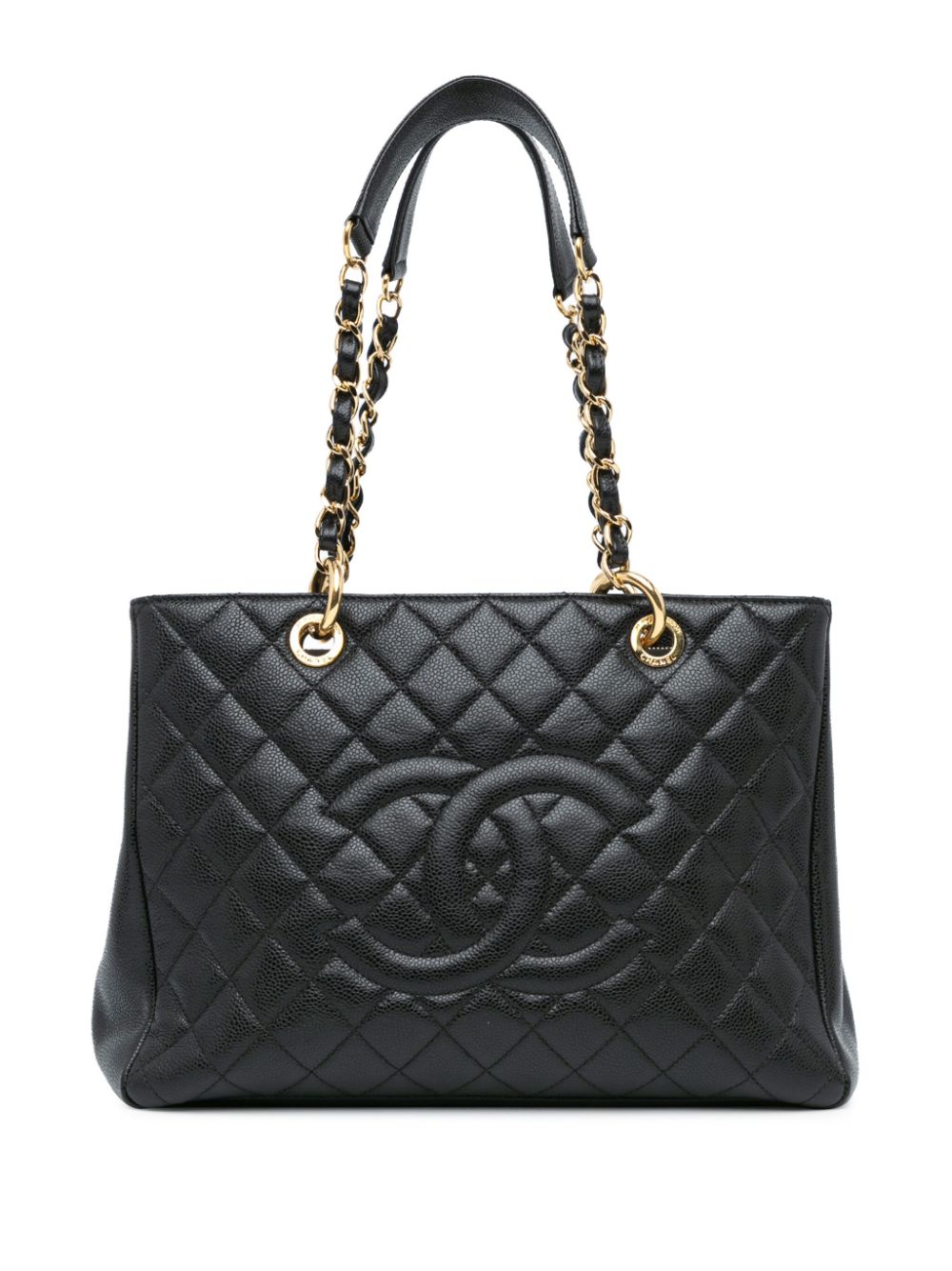 Affordable HOT SALE CHANEL 2013-2014 Caviar Grand Shopping tote bag Women