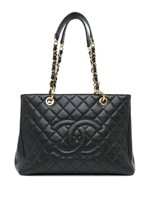 CHANEL 2013-2014 Caviar Grand Shopping tote bag Women