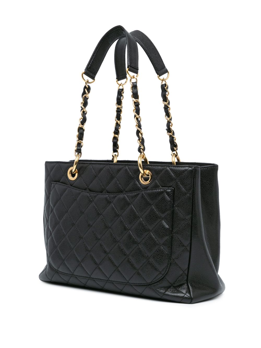 Affordable HOT SALE CHANEL 2013-2014 Caviar Grand Shopping tote bag Women