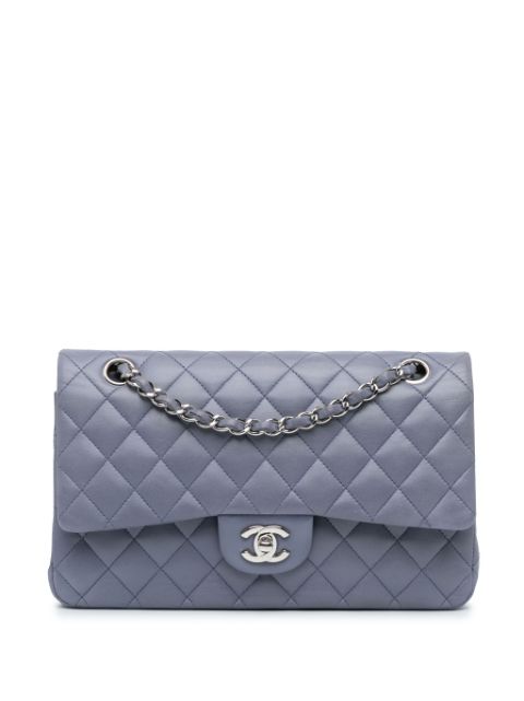 Affordable HOT SALE CHANEL 2011 Medium Classic Lambskin Double Flap shoulder bag Women