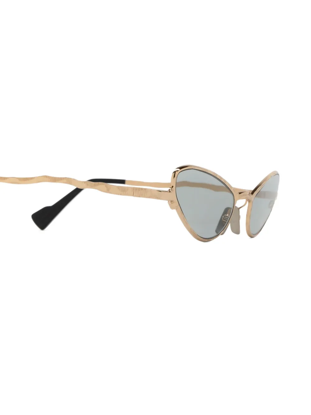 Kuboraum Z22 zonnebril met cat-eye montuur Goud