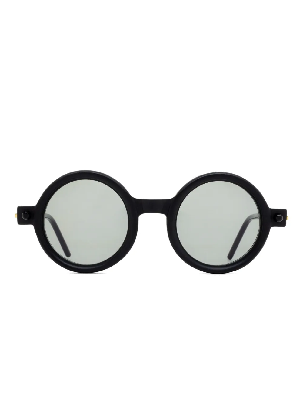 Kuboraum P1 round-frame sunglasses | Black | Image 1