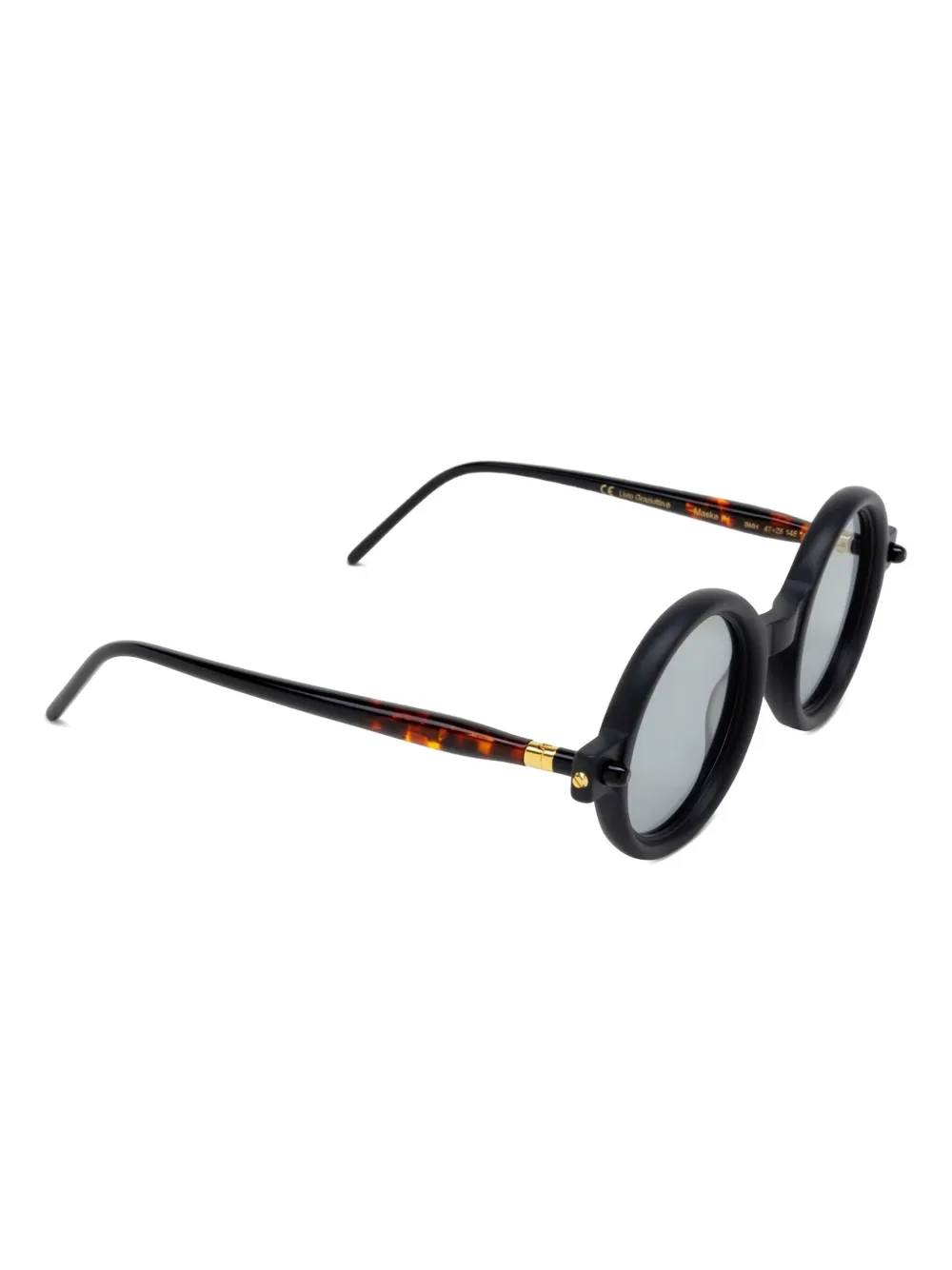 Kuboraum P1 round-frame sunglasses | Men | Image 2