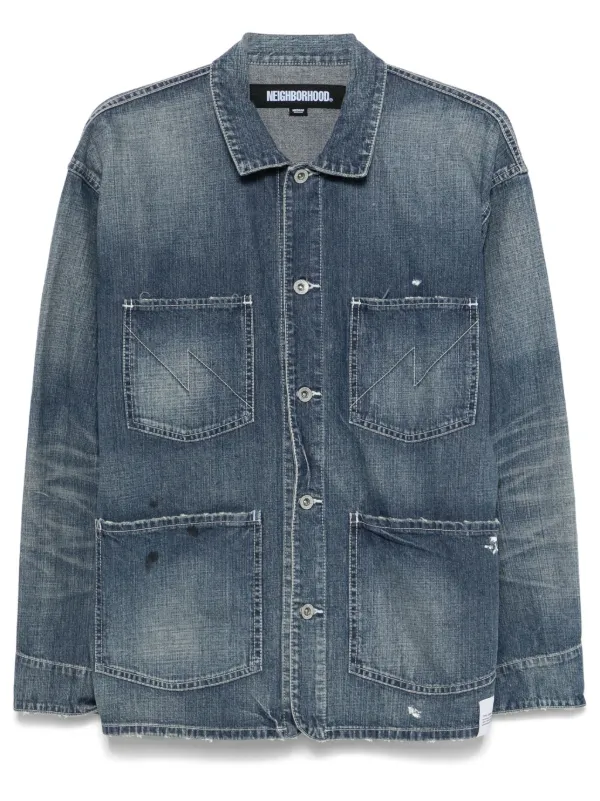 再入荷アイテム Neighborhood デニムジャケット JP FARFETCH | ブルー | ジャケット・アウター