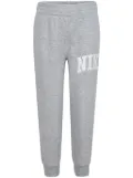 Nike Kids logo-embroidered track pants - Grey