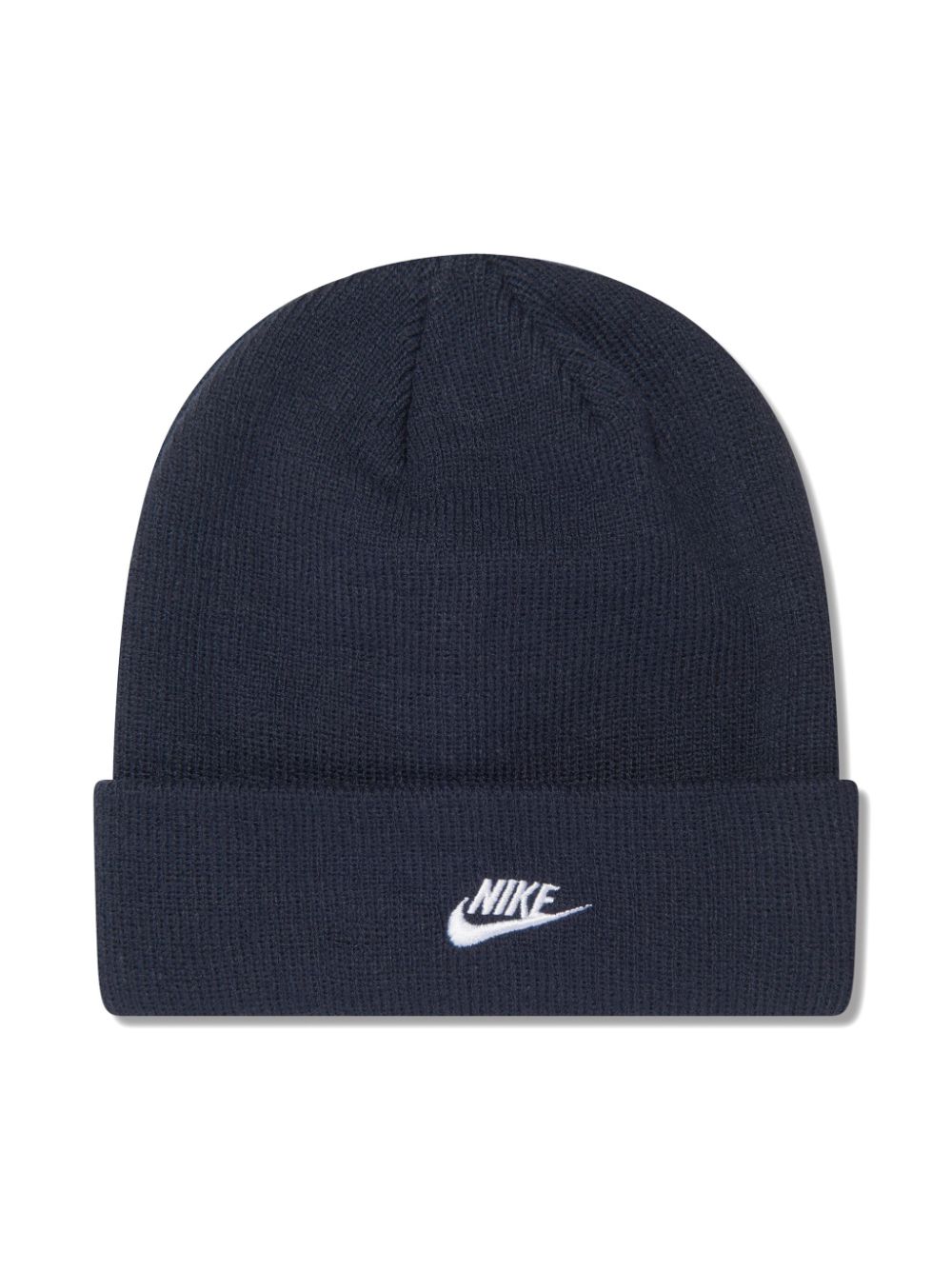 Nike Kids embroidered-logo beanie hat - Blauw