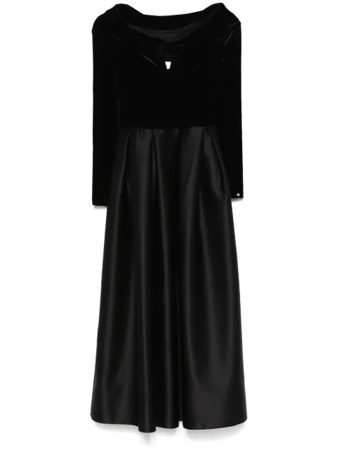 NISSA off-shoulder midi dress 