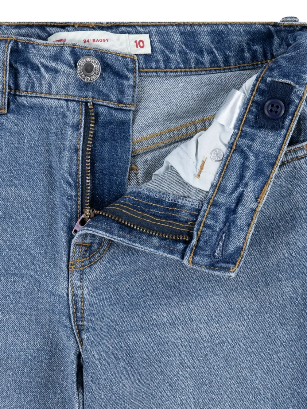 Levi's Kids Straight jeans Blauw