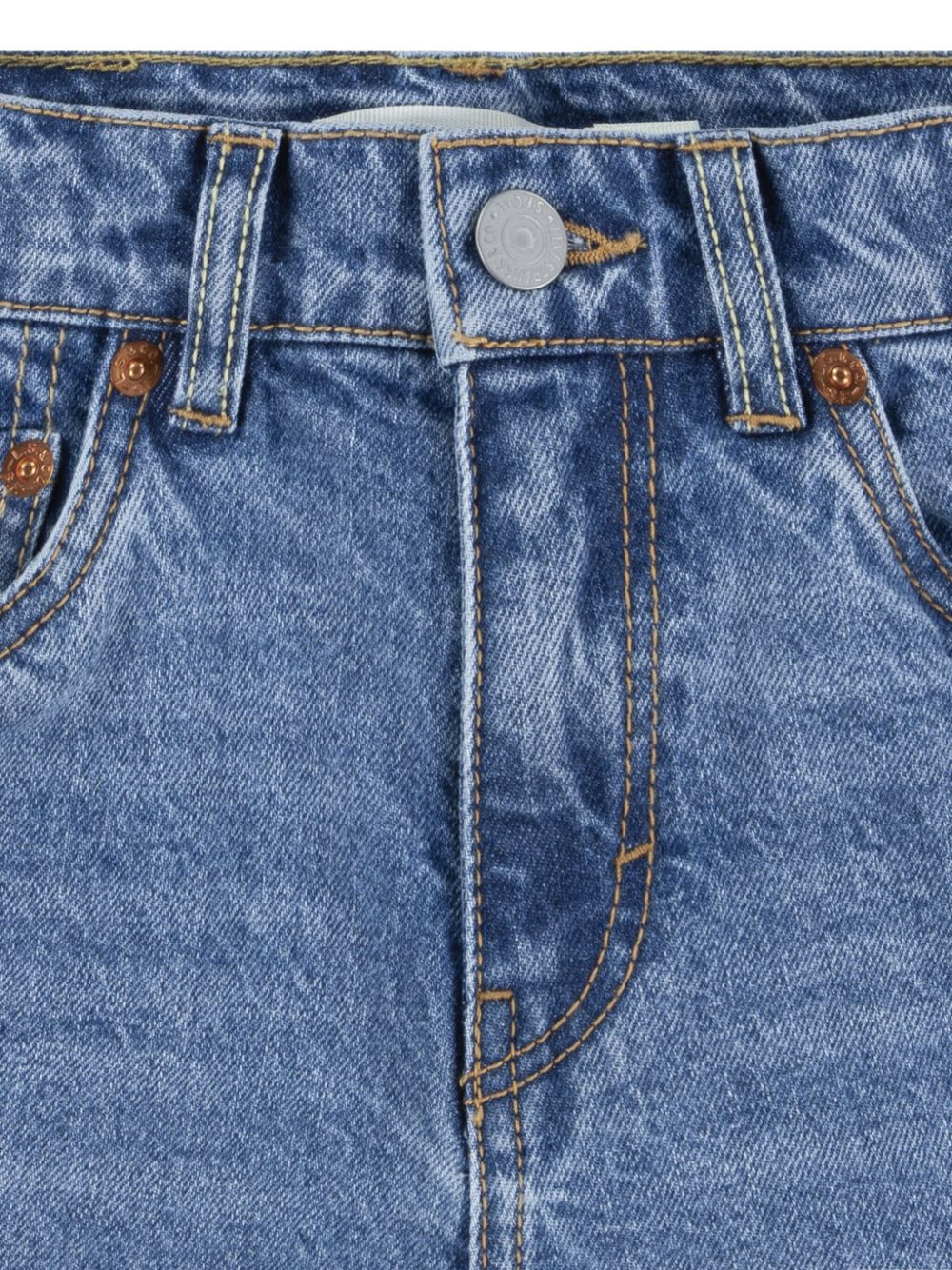 Levi's Kids 94 jeans met wijde pijpen Blauw