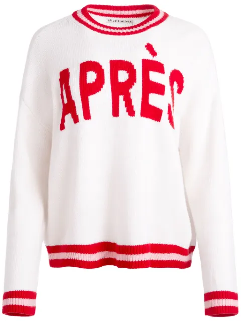 alice + olivia Odgen Apres jumper 