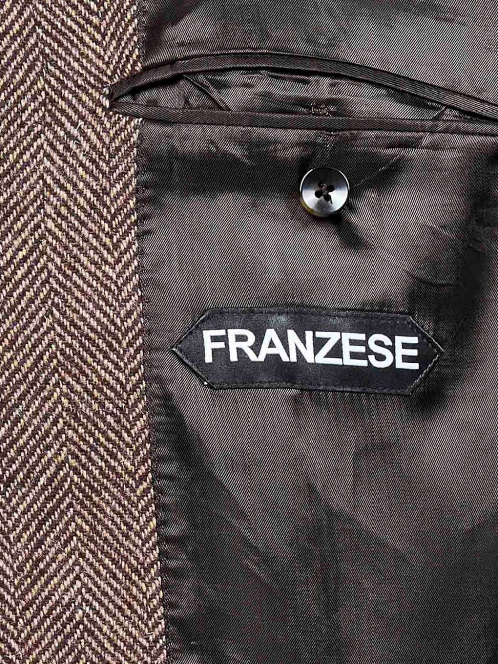 Shop Franzese Collection Alain Delon Coat In Brown