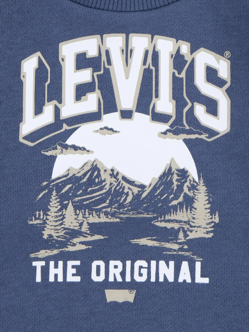 Levi's Kids Broek met logoprint Blauw