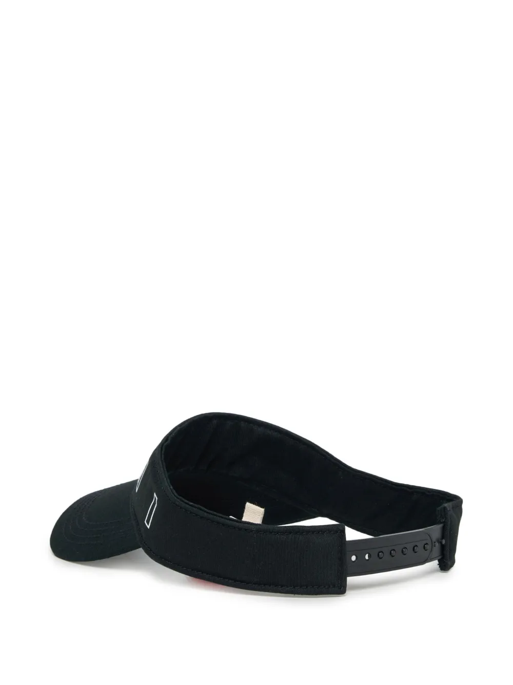 Marni Kids logo-print visor - Zwart