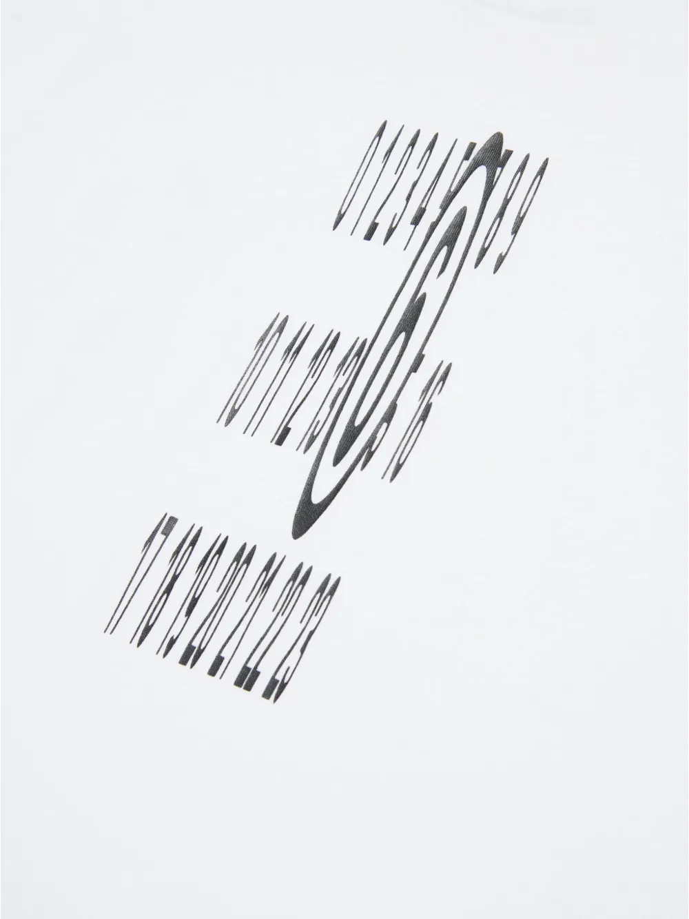 MM6 Maison Margiela Kids Numbers T-shirt Wit