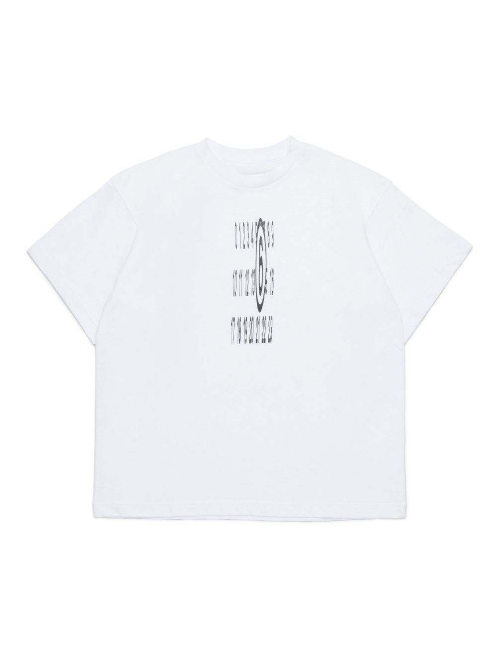 MM6 Maison Margiela Kids Numbers T-shirt - White