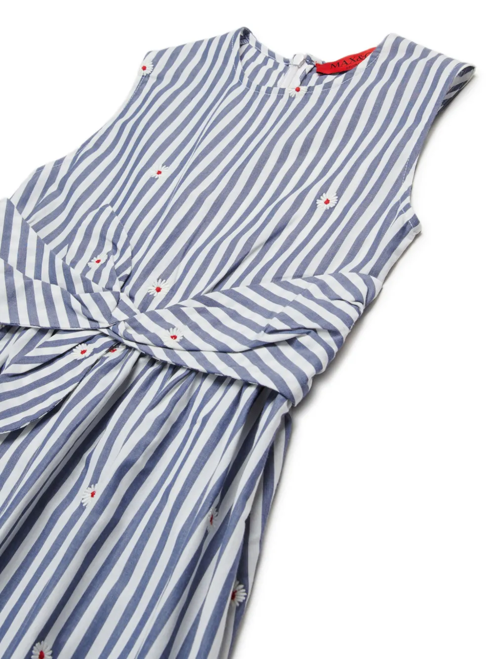 MAX&Co. Kids Gestreepte jurk Blauw
