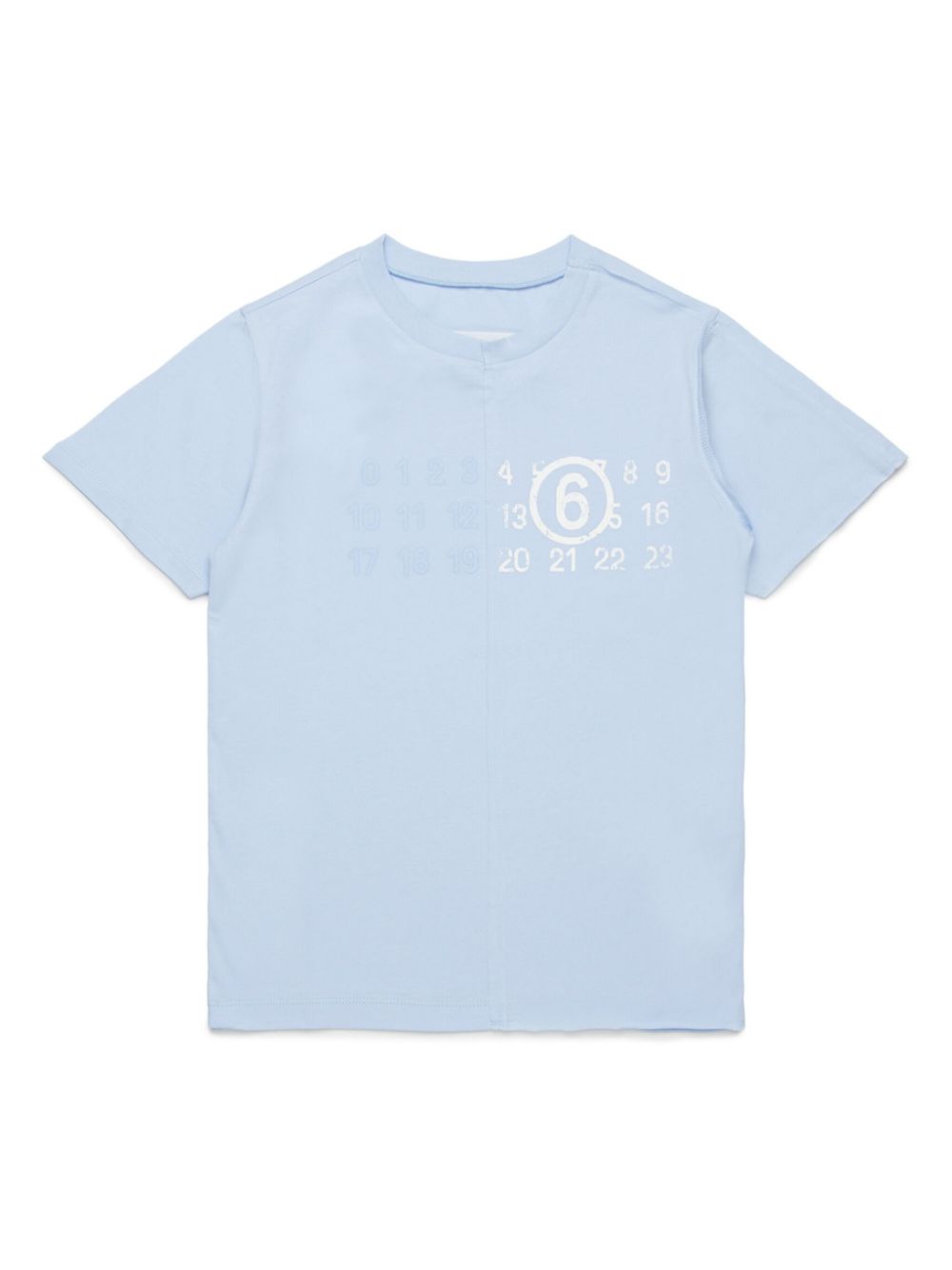 MM6 Maison Margiela Kids Numbers T-shirt - Blue