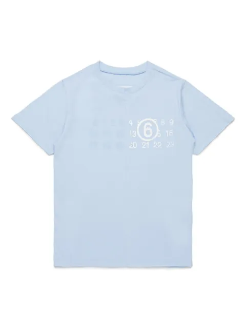 MM6 Maison Margiela Kids playera Numbers