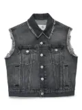 MM6 Maison Margiela Kids sleeveless jacket - Grey
