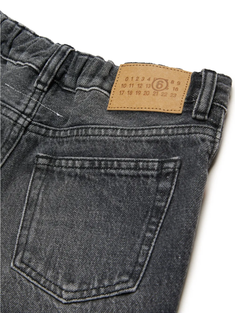 MM6 Maison Margiela Kids Spijkershorts Zwart