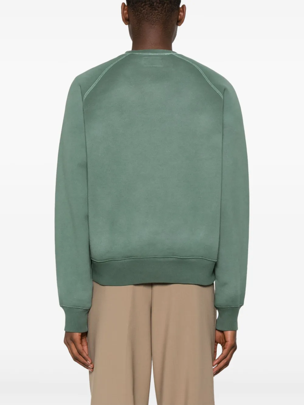 Stüssy Overlock sweater Groen