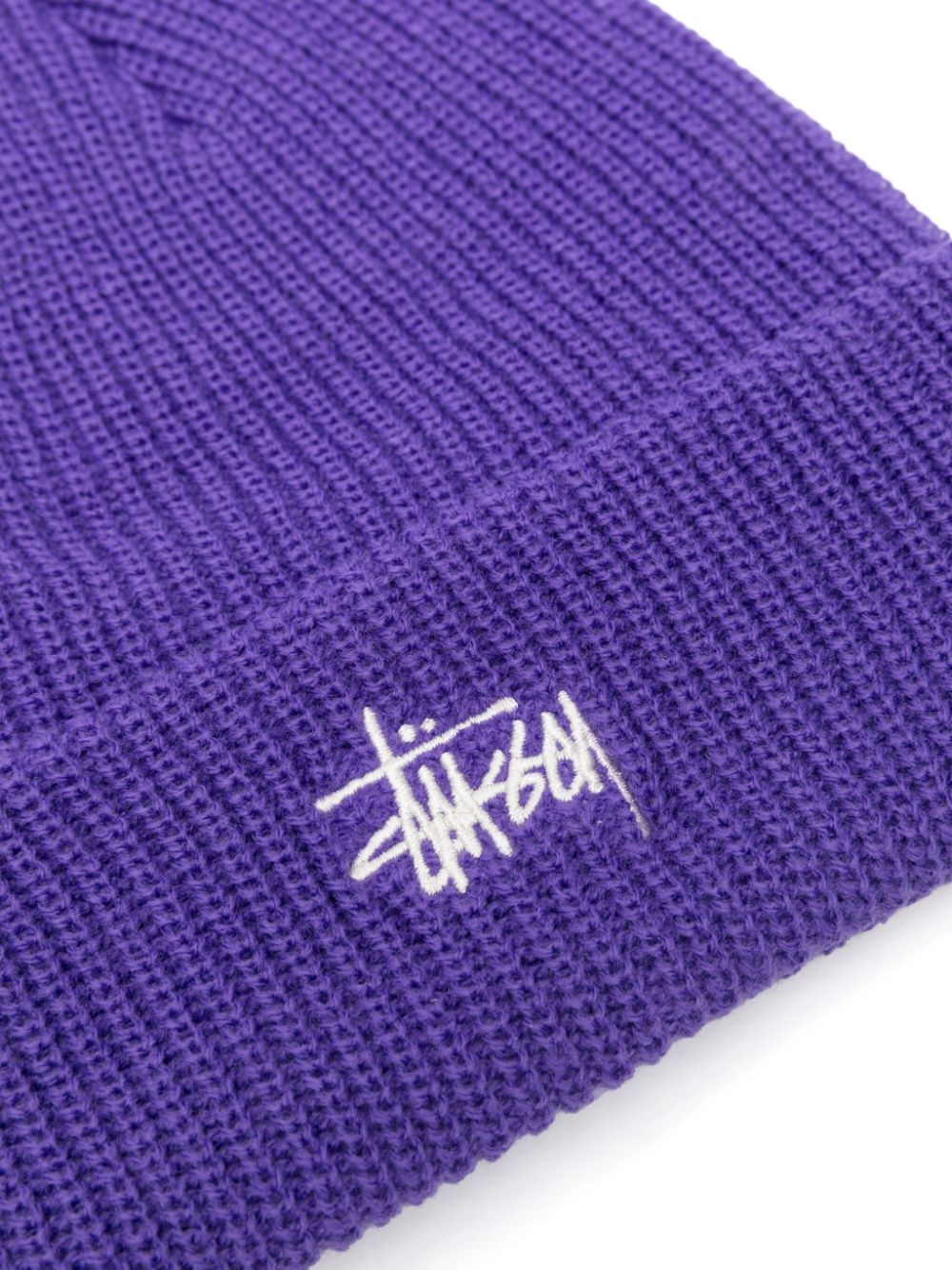 Stüssy cuff beanie - Paars