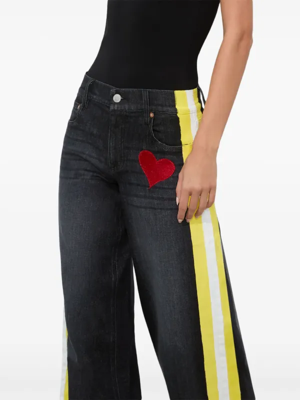 Alice + Olivia Trish Jeans | Black | FARFETCH